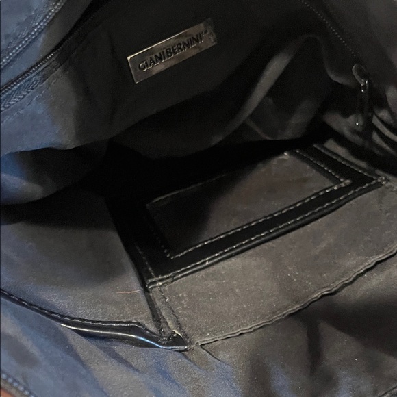 Giani Bernini Black and Brown Crossbody Bag - Picture 6 of 10